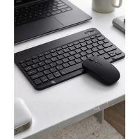 Kablosuz Bluetooth Kl.ye Mouse Seti Wireless Sessiz İnce Tasarım Çoklu Uyumlu