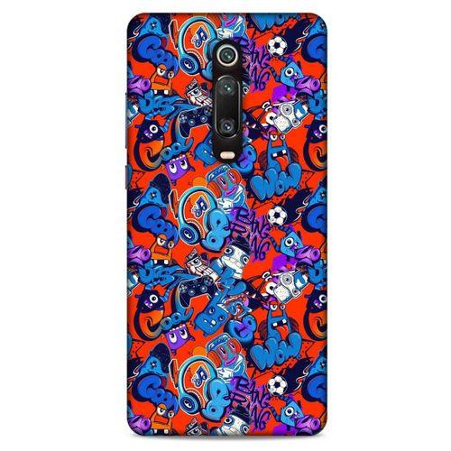 Graffitix (15) Desenli Silikon Kapak Xiaomi Redmi K20 Pro Kılıf