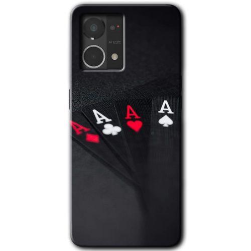 Oppo Reno 7 4G Kılıf HD Desen Baskılı Arka Kapak - Full As + Kırılmaz Cam