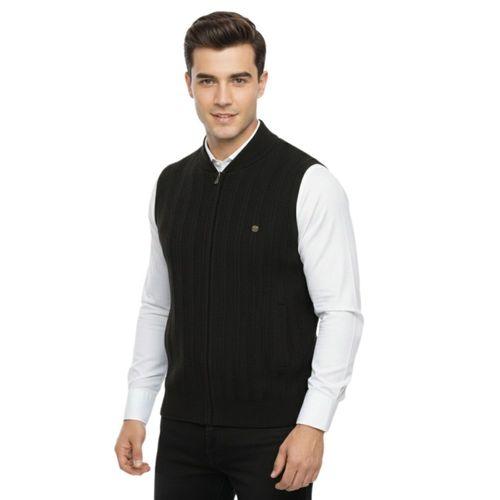 Erkek Fermuarlı Yelek Cepli Çelik Örgü Klasik Kalıp 5209J BGL-ST05021