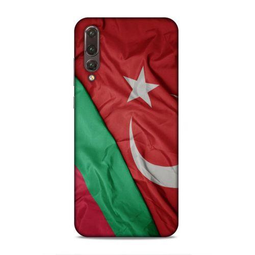 Huawei P20 Pro Uyumlu Kılıf Azarbaijan (10) Full Koruma Kılıfı Türk & Azerbaycan Bayrak