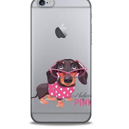 Zoologix (32) Apple Iphone 6 Şeffaf Kılıf Silikon Desenli