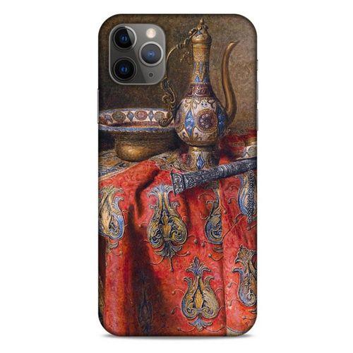 Apple Iphone 11 Pro Max Uyumlu Kılıf Ottoman (37) Silicone Cover Tablo