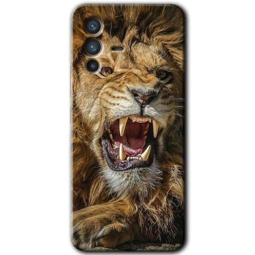 Vivo V23 5G Kılıf HD Desen Baskılı Arka Kapak - Lion King