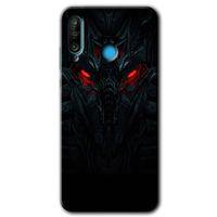 MRCİLETİSİM Huawei P30 Lite Kılıf HD Desen Baskılı Arka Kapak + Temperli Cam - Vinicius