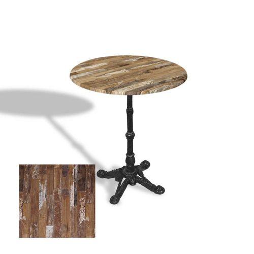 Dockers Çipa 1002 Döküm Ayak Yuvarlak Masa Çap 90cm - (Werzalit, Wermodin ve Allzalit Tabla) - Maracaibo