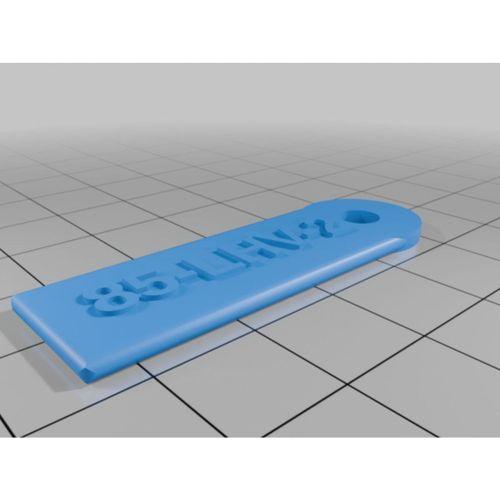 İsim Yazılı Oval Anahtarlık – 3D Baskı Hediyelik Ürün (Bu ürün Sadece Plastik parçadır - Almadan Önce Soru Sorabilirsiniz)