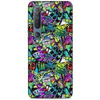 Graffitix (1) Desenli Silikon Kapak Xiaomi Mi 10 Kılıf