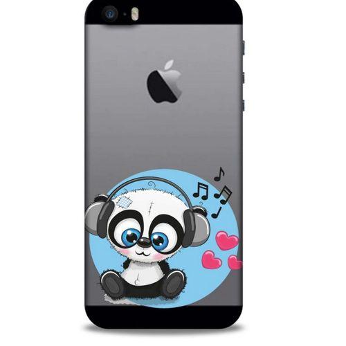 Zoologix (74) Apple Iphone 5 Şeffaf Kılıf Silikon Desenli