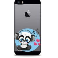 Zoologix (74) Apple Iphone 5 Şeffaf Kılıf Silikon Desenli