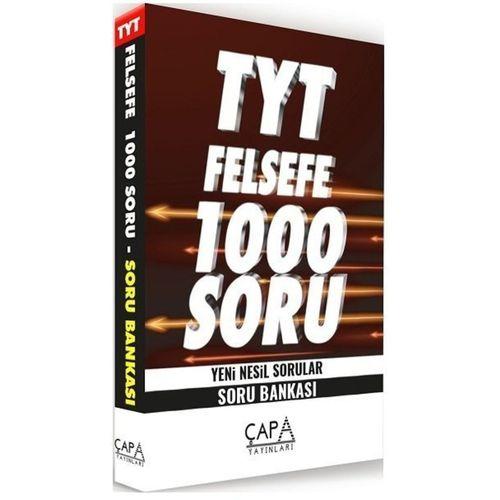 YKS TYT Felsefe Soru Bankası 1000 Soru Çapa Yayınları