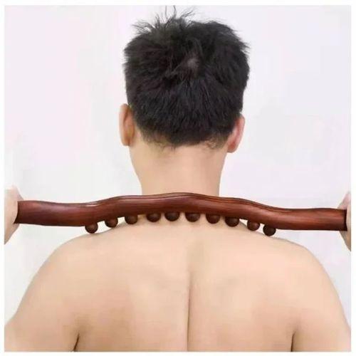 60 Cm Doğal Ahşap Masaj Sopası