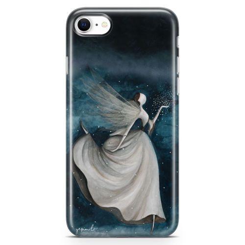 Apple iPhone SE 2020 Kılıf Gece Perisi Arka Kapak Koruma Desenli Full Koruyucu