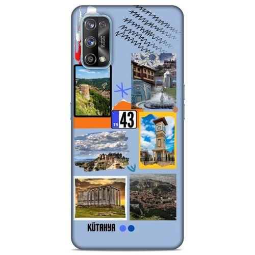 Lopard Oppo Realme 7 Pro Uyumlu Kılıf Şehirli ※ (43) Kütahya Thin Fit Kılıf