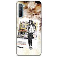 Sokak Modası 18 Oppo Reno 3 Kılıf Desenli Silikon