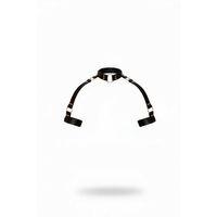 Siyah Kadın Kemer O Halka Detaylı Deri Vücut Aksesuarı - Brf1035