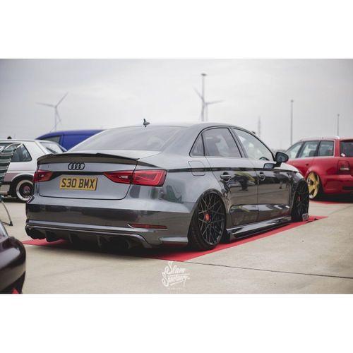 Audi A3 Uyumlu Sedan 13-16 Wortex Spoiler (Fiber)