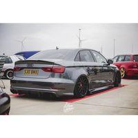 Audi A3 Uyumlu Sedan 13-16 Wortex Spoiler (Fiber)