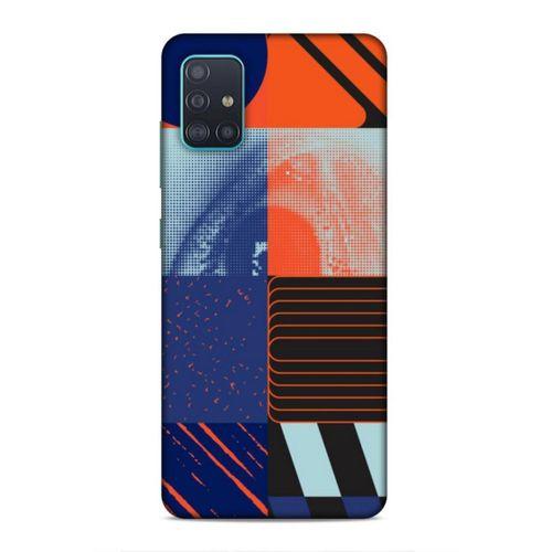 Samsung Galaxy A51 Uyumlu Kılıf Insomnia (2) Kabı Kırmızı Mavi