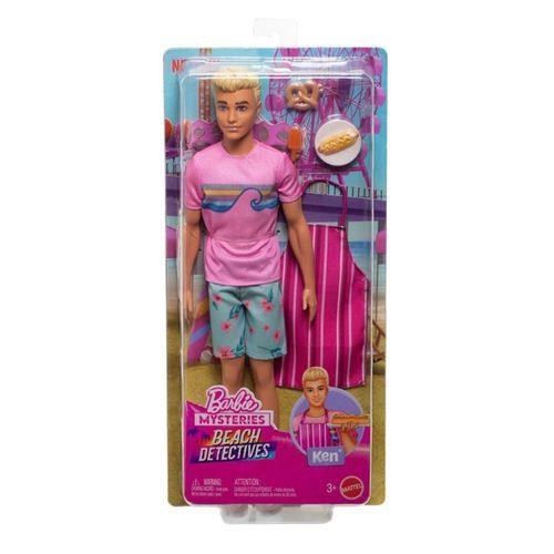 Nessiworld JFV65 Ken Malibu Bebek - Malibu - Barbie Mysteries: Beach Detectives