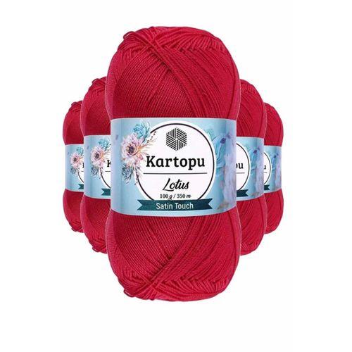 5 Adet Lotus Bikini Büstiyer Bluz Örgü İpi  K141 Fuşya