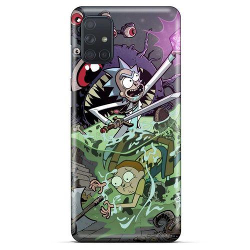 Samsung Galaxy M51 Uyumlu Kılıf Rick And Morty (25) Antişok Kapak Tricia Lange