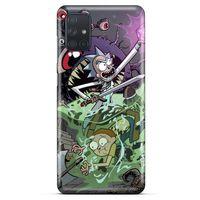 Samsung Galaxy M51 Uyumlu Kılıf Rick And Morty (25) Antişok Kapak Tricia Lange
