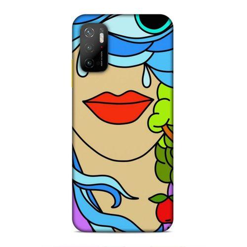 Xiaomi Poco M3 Pro Uyumlu Kılıf Face'X 2 Kabı Kırmızı Ruj
