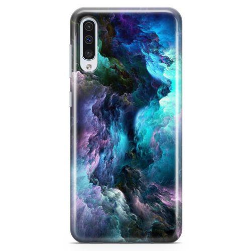 Samsung Galaxy A70 Kılıf Renk Kasırgası Arka Kapak Koruma Desenli Full Koruyucu