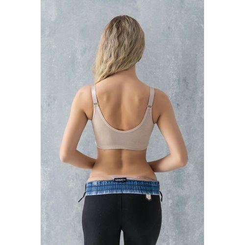 Çıtçıtlı Toparlayıcı Minimizer Sütyen Cappucino