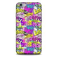 Graffitix (11) Desenli Silikon Kapak Apple Iphone 6S Plus Kılıf