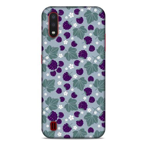 Frutix Böğürtlen 01 Samsung Galaxy A01 Kılıf Desenli Silikon