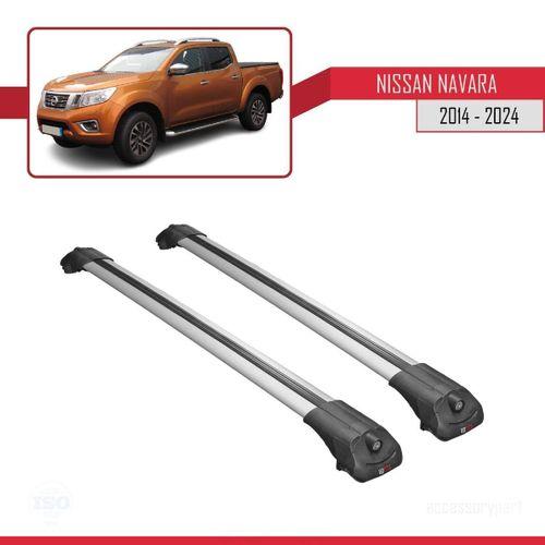 Nissan Navara 2014 ve Sonrası ile uyumlu ACE-1 Ara Atkı Tavan Barı GRİ