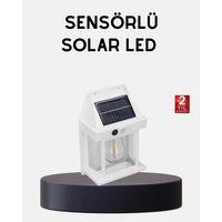 Solar Sensörlü Dış Mekan Lamba 3 Işık Modlu Ve Ip65 Dayanıklı