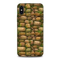 Apple Iphone X Kılıf Baskılı Özel Seri Taşlı (1) Kılıfı
