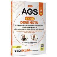 2026 MEB AGS Eğitim Bilimleri Eğitimin Felsefi Tarihi Sosyolojik Ekonomik Politik Temelleri Video Ders Notu Yediiklim Yayınları
