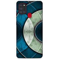 Lopard Samsung Galaxy A21s Uyumlu Kılıf Soyut Sanat (43) Baskılı Thin Fit Kılıf