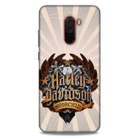 Xiaomi Pocophone F1 Uyumlu Kılıf Motorsiklet (3) Kapak Harley Davidson