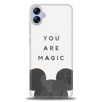 Samsung Galaxy A04E Kılıf HD Baskılı Kılıf - You Are Magic + Tam Ekran Koruyucu