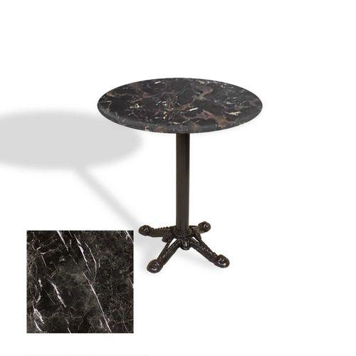 Dockers Çipa Döküm Ayak Yuvarlak Masa Çap 70cm - (Werzalit, Wermodin ve Allzalit Tabla) - Teramo