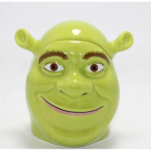 3d Shrek Tasarımı Porselen Kupa Bardak (büyük Boy)