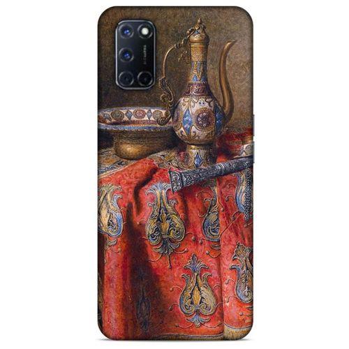 Oppo A52 Uyumlu Kılıf Ottoman (37) Silicone Cover Tablo