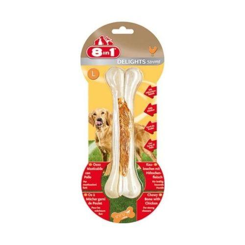 8IN1 Delights Strong Köpek Ödül Kemiği Tavuklu L - 130GR