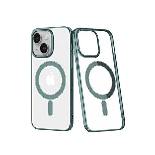 Newface iPhone 13 Kılıf Element Magneticsafe Sert Kapak - Köknar Yeşili