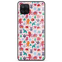 Samsung Galaxy A12 Kılıf Yılbaşı Süsleri (36) Glitter Kılıf
