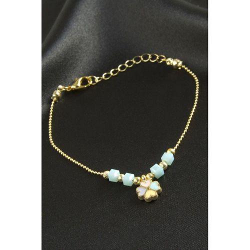 Yonca Küp Kristal Bileklik