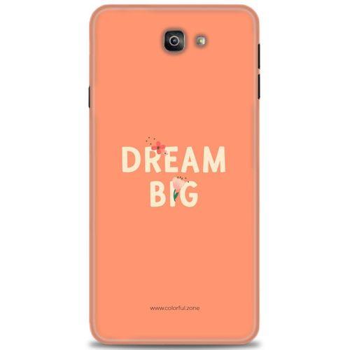 Samsung Galaxy J7 Prime Kılıf HD Baskılı Kılıf - Dream Big + Tam Ekran Koruyucu