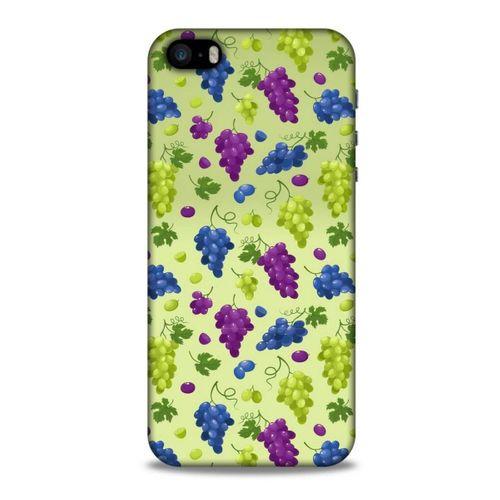 Frutix Üzüm 02 Apple Iphone 5 Kılıf Desenli Silikon