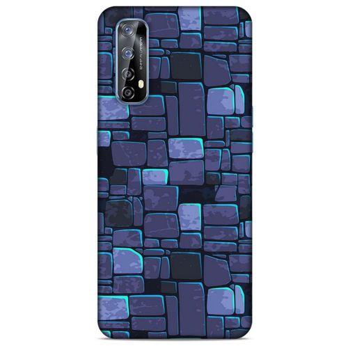 Huawei P Smart 2021 Kılıf Baskılı Özel Seri Taşlı (12) Koruyucu Silikon