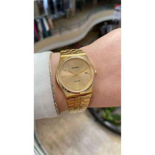 Casio MTP-B145G-9AVDF Quartz Çelik Altın Rengi 35 mm Erkek Kol Saati